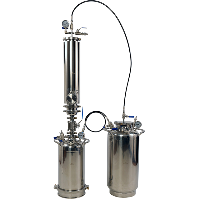 1000g Closed Loop Extraction butane cannabis extractionsystem