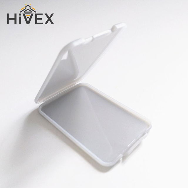 Concentrate Plastic Flip Containers Translucent Clear