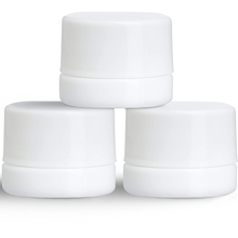 Load image into Gallery viewer, White Round Glass Jars - 5ml