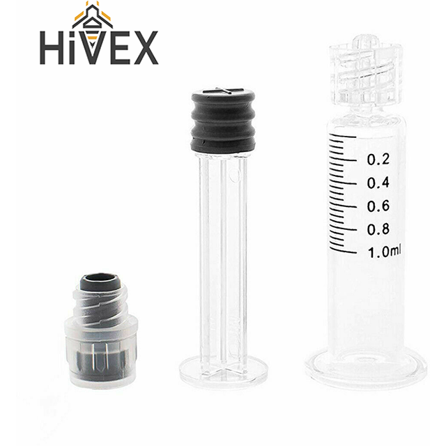 1ml Glass Syringe with Luer Lock Cap – HLO Extraction